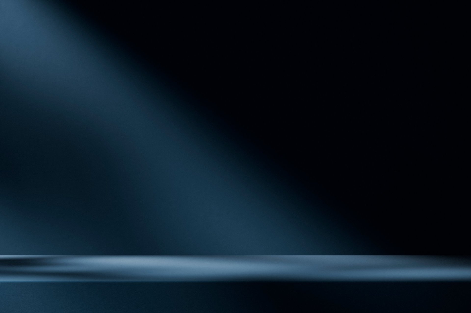 Dark abstract background studio interior room with light and shadow