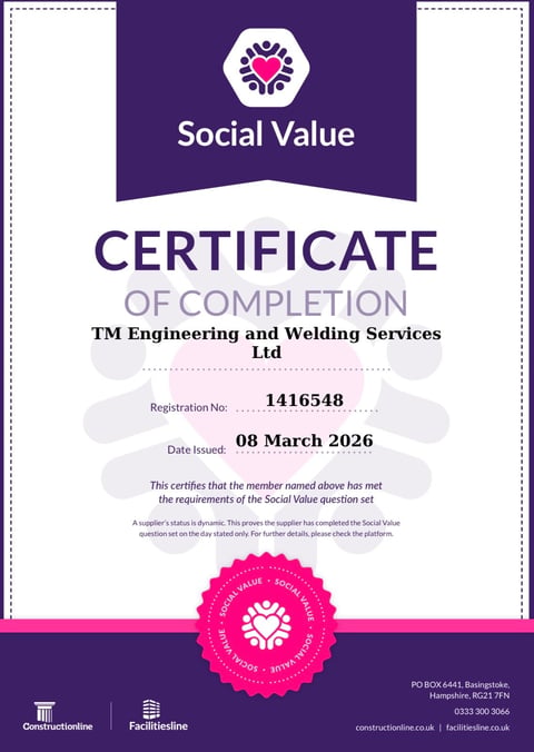 Certificate of Completion